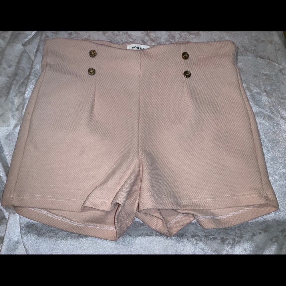 Peachy tan dressy shorts
